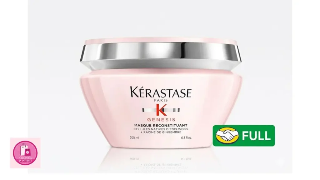 Selo de entrega Full e Compra Garantida para produtos Kérastase no Mercado Livre.